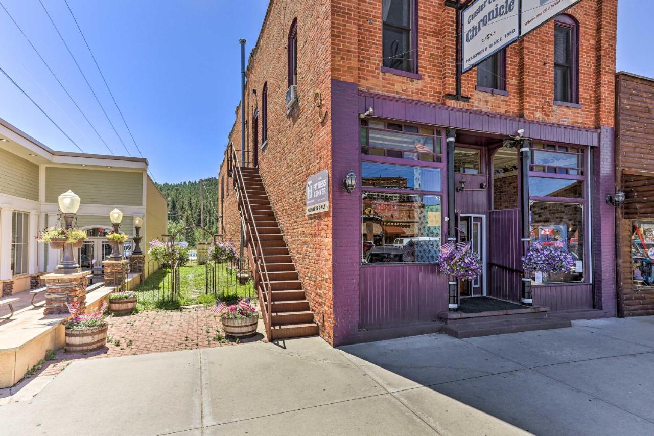 Custer Apt In Heart Of Town Shop, Dine, Hike Exteriér fotografie